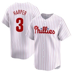 Bryce Harper Philadelphia Phillies Men's Limited Home Jersey - White