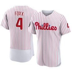 Jimmy Foxx Philadelphia Phillies Men's Authentic 2022 World Series Home Jersey - White