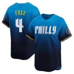 Jimmy Foxx Philadelphia Phillies Men's Limited 2024 City Connect Jersey - Blue