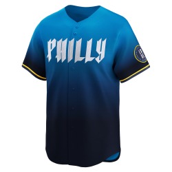 Kyle Schwarber Philadelphia Phillies Men's Limited 2024 City Connect Jersey - Blue