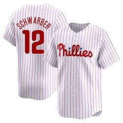 Kyle Schwarber Philadelphia Phillies Men's Limited Home Jersey - White
