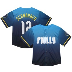 Kyle Schwarber Philadelphia Phillies Toddler Limited 2024 City Connect Jersey - Blue