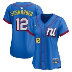 Kyle Schwarber Philadelphia Phillies Women's Limited National League 2025 All-Star Edition Jersey - Blue